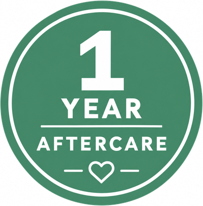One year aftercare guarantee